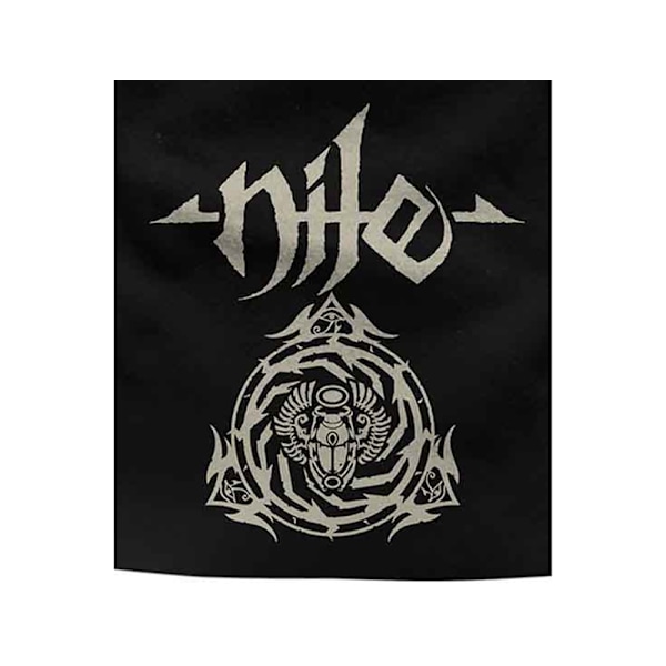Nile Unisex Vuxen Skarabé Logotyp Mössa En Storlek Svart Black One Size