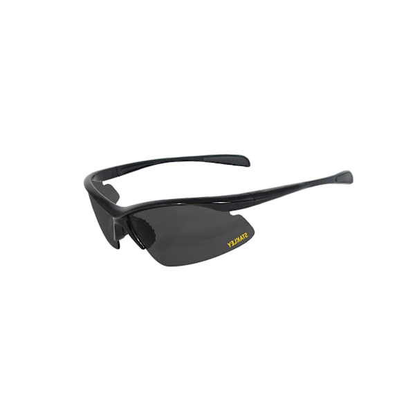 Stanley Unisex 10-Bas Böjd Halvram Säkerhetsglasögon One siz Smoke One size