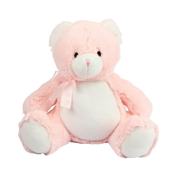Mumbles Zippie New Baby Bear One Size Rosa Pink One Size