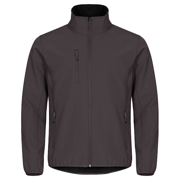 Clique Klassisk Softshelljacka för Män Mörkgrå Stl M Dark Grey M