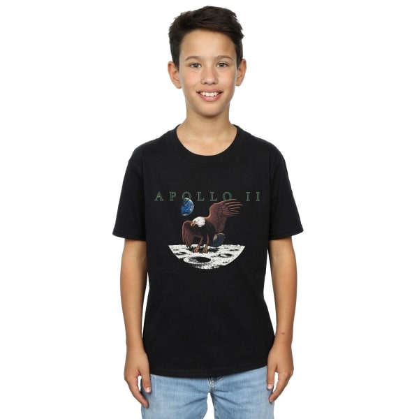 NASA Boys Apollo 11 Vintage T-shirt 9-11 år svart Black 9-11 Years