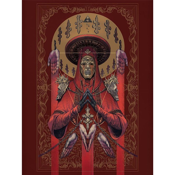 Rebel Moon Protector Of The Faith Canvas Print 40cm x 30cm Röd Red 40cm x 30cm