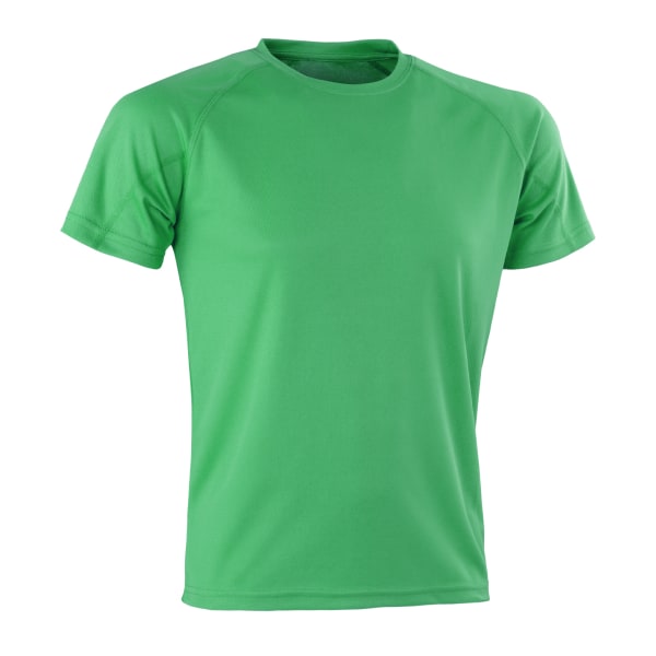 Spiro Mens Impact Aircool T-shirt XXS Irish Green Irish Green XXS