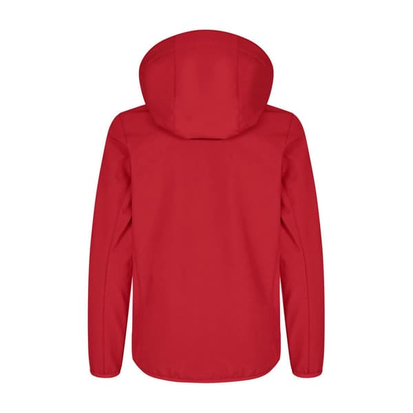Clique Barn/Kids Klassisk Soft Shell Jacka 9-11 År Röd Red 9-11 Years