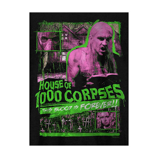 Amplified Unisex Vuxen House Of 1000 Corpses This Blood Forever Black S