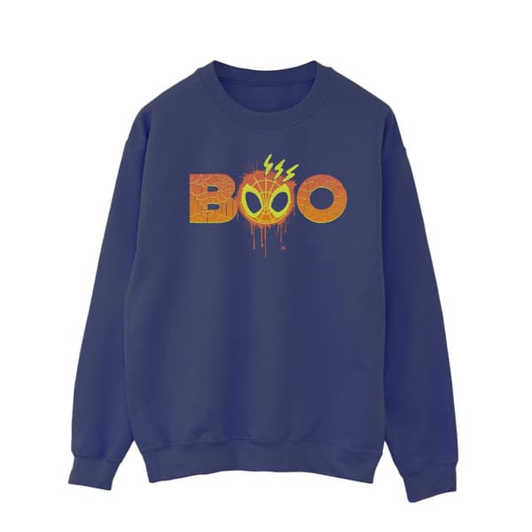 Spider-Man Boo Sweatshirt för män, M, Marinblå Navy Blue M