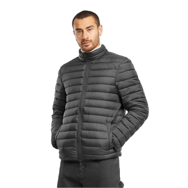 Urban Classics Herr Basic Lättviktig Vadderad Jacka 5XL Svart Black 5XL