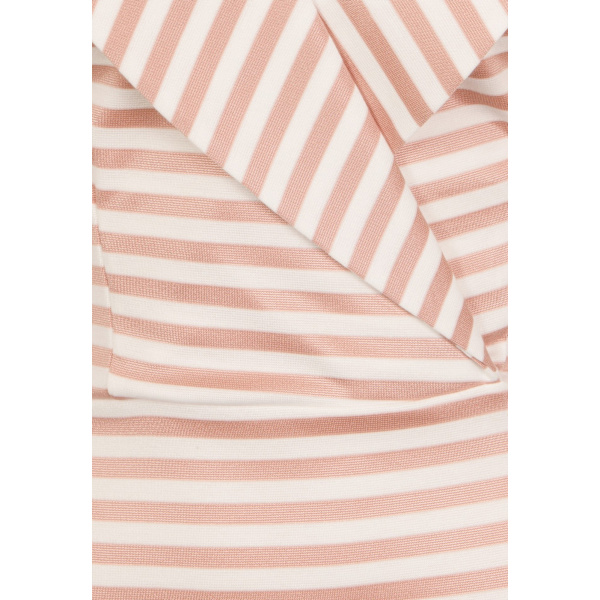 Girls On Film Dam/Dam Alexander V-Cut Lapel Klänning 8 UK Pi Pink/White 8 UK
