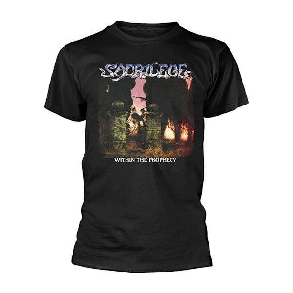 Sacrilege Unisex Adult Within The Prophecy T-Shirt L Svart Black L