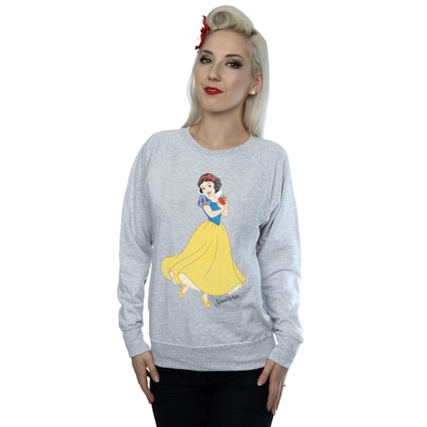 Disney Princess Damkläder/Dam Classic Snövit Sweatshirt S H Heather Grey S