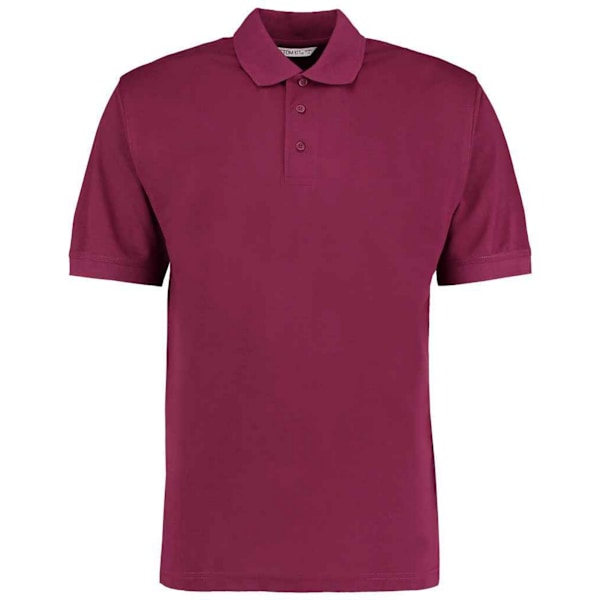 Kustom Kit Klassisk Pikétröja för Herrar XXL Burgundy Burgundy XXL