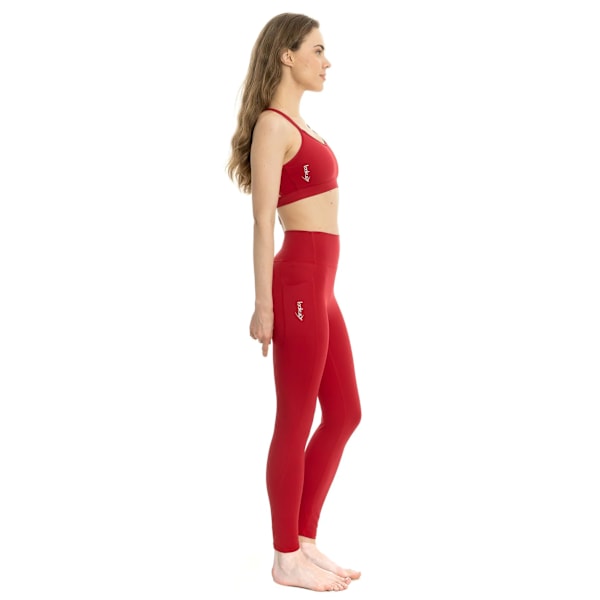 Lookus Womens/Ladies Amaya Sport-BH S Röd Red S