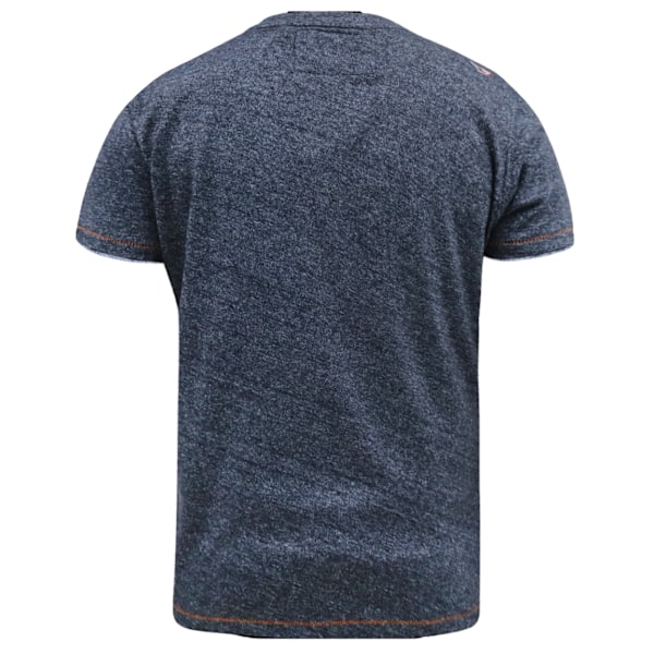 Duke Herr D555 Apsey Kassettband Kingsize T-shirt XXL Marinblå Twist Navy Twist XXL
