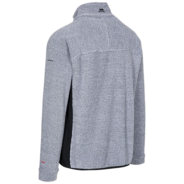 Trespass Jynx Full Zip Fleecejacka XS Platinum Stripe för Herr Platinum Stripe XS