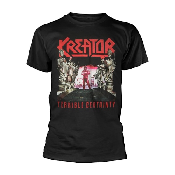 Kreator Unisex Adult Terrible Certainty T-Shirt S Svart Black S