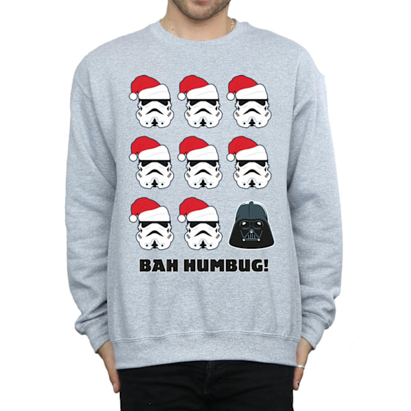 Star Wars Jul Humbug Sweatshirt L Sports Grey för män Sports Grey L