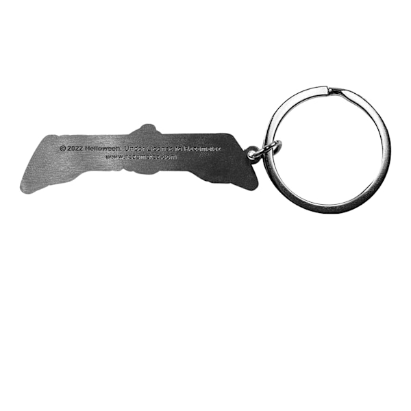 Helloween Logo Nyckelring One Size Silver Silver One Size