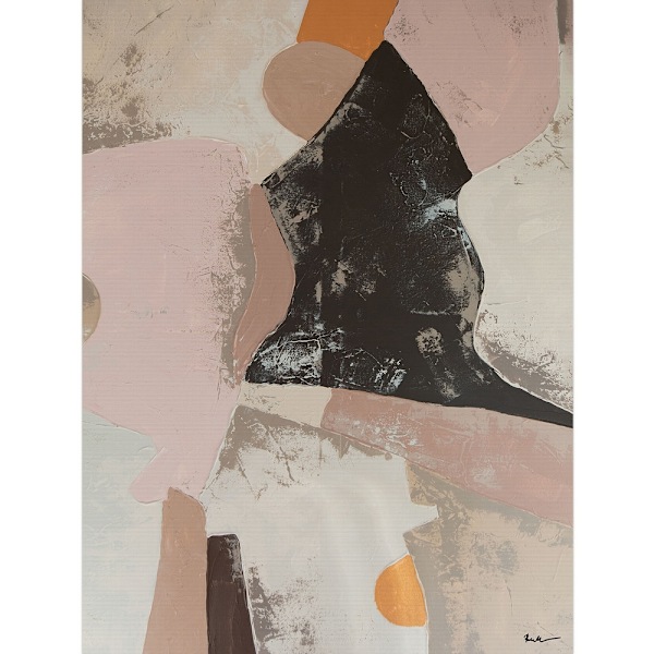 Anna Bernad Earth And Ember II Canvas Print 40cm x 50cm Multico Multicoloured 40cm x 50cm
