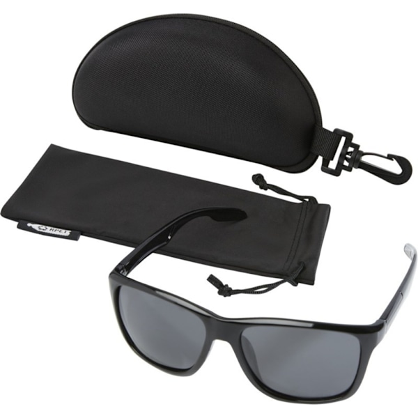 Avenue Eiger Polariserande Solglasögon One Size Solid Black Solid Black One Size
