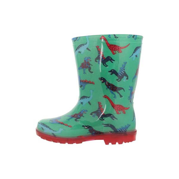 Mountain Warehouse Barn/Barn Splash Dinosaurie Light Up Well Green 6 UK Child
