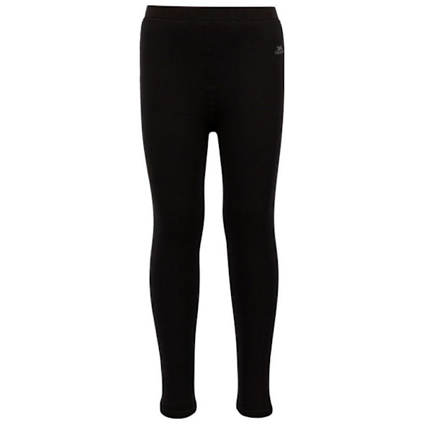 Trespass Barn/Barn Fuzzy Sherpa Fodrade Leggings 3-4 År B Black 3-4 Years