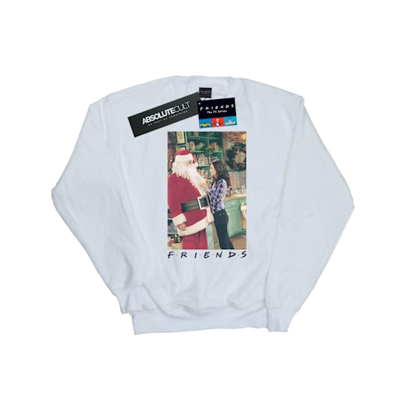 Friends Herr Chandler Claus Sweatshirt XXL Vit White XXL