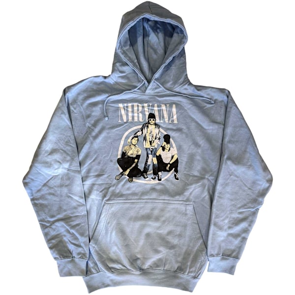 Nirvana Unisex Vuxen Trapper Hat Hoodie XXL Ljusblå Light Blue XXL