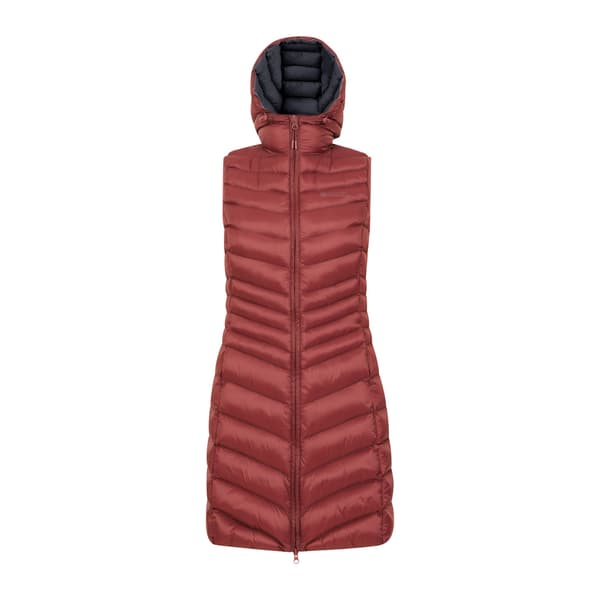 Mountain Warehouse Dam/Dam Florence Vadderad Lång Gilet 10 Rust 10 UK