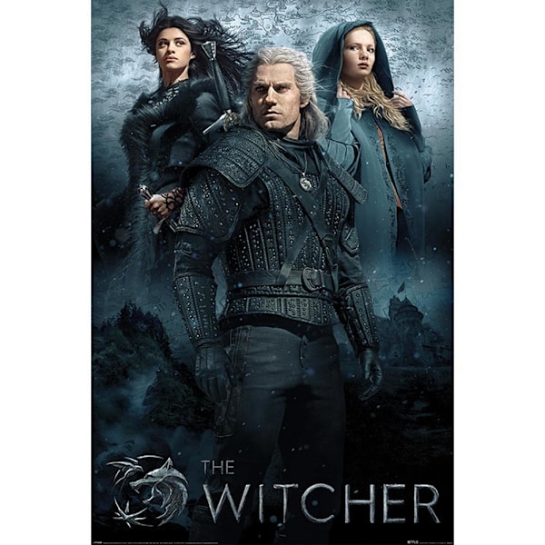 The Witcher Fate Poster One Size Black Black One Size