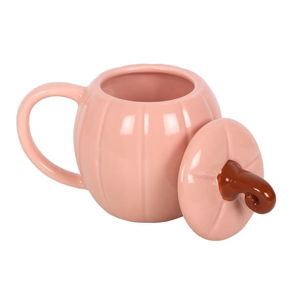 Something Different Pumpa Mugg med Lock En Storlek Rosa Pink One Size