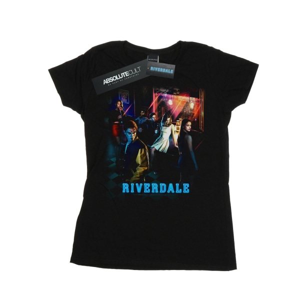 Riverdale Dam/Damer Diner Booth Bomull T-shirt S Svart Black S