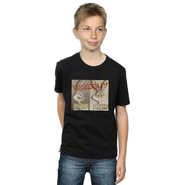 Looney Tunes Boys Wise Guy T-shirt 5-6 år Svart Black 5-6 Years