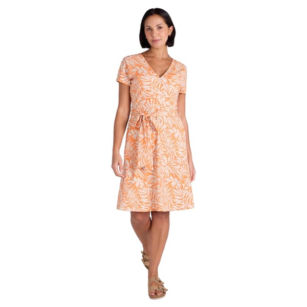 Mountain Warehouse Dam/Dam Santorini Mönstrad Jersey UV Orange 16 UK