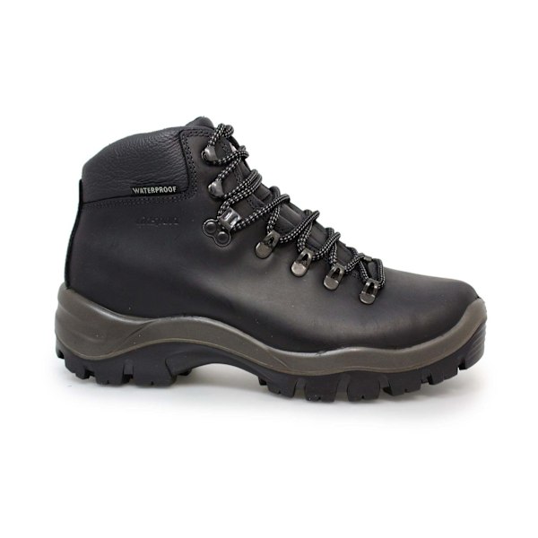 Grisport Peaklander vaxat läder vandringskängor 11 UK svart Black 11 UK