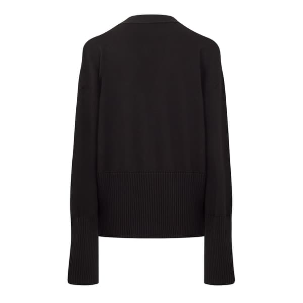 Off-White Dam Off Basic Oversized Kofta 6 UK Svart Black 6 UK
