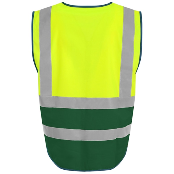 Pro RTX Hög synlighet Unisex Vuxen Executive Väst 4XL H Hi Vis Yellow/Paramedic Green 4XL