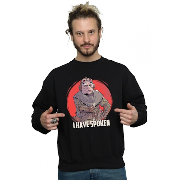 Star Wars The Mandalorian I Have Spoken Sweatshirt 4XL Svart Black 4XL