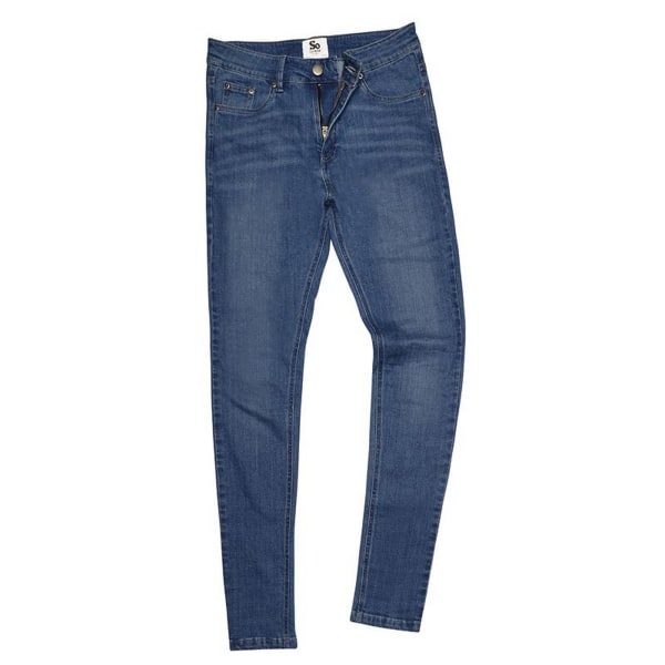 AWDis So Denim Herr Max Slim Fit Jeans 36/L Mid Wash Mid Wash 36/L