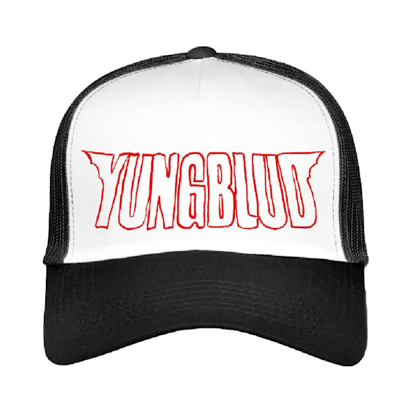 Yungblud Unisex Vuxen Outline Logo Cap One Size Svart/Vit/Röd Black/White/Red One Size