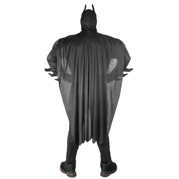 Batman Deluxe-kostym för män, M, svart Black M