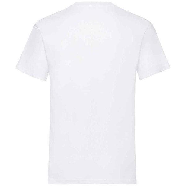 Fruit of the Loom Unisex Vuxen T-shirt i Tung Bomull S Vit White S