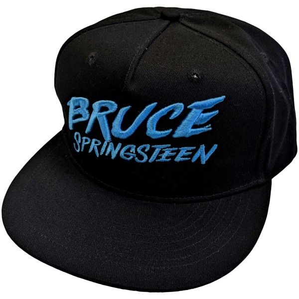 Bruce Springsteen Unisex Vuxen The River Logo Snapback Cap One Black/Blue One Size