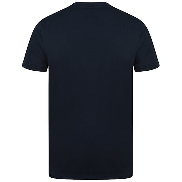 Henbury Mens HiCool Performance T-Shirt S Marinblå Navy S