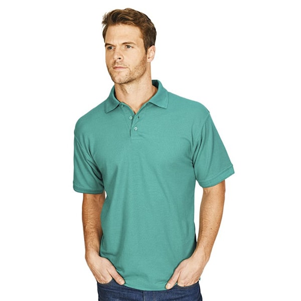 Absolute Apparel Herr Precision Polotröja 5XL Smaragd Emerald 5XL