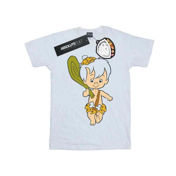 The Flintstones Mens Bamm Bamm Classic Pose T-Shirt M Vit White M