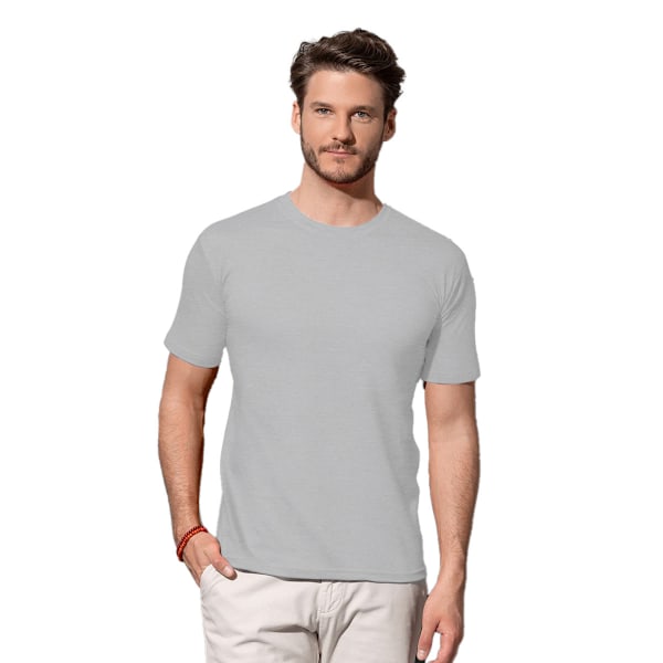 Stedman Classic Fitted Tee S Heather Grey Heather Grey S