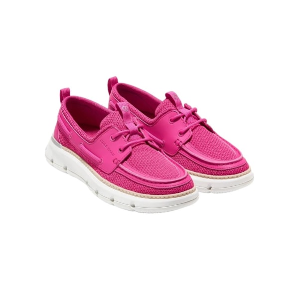 Cole Haan Dam/Kvinnor 4.ZeroGrand Regatta Tränare 6 UK Rosa Pink Peacock/Grey/Optic White 6 UK