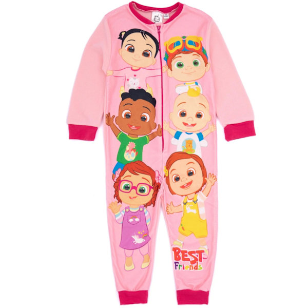 Cocomelon Flickor Karaktärer Pyjamas 12-18 Månader Rosa Pink 12-18 Months