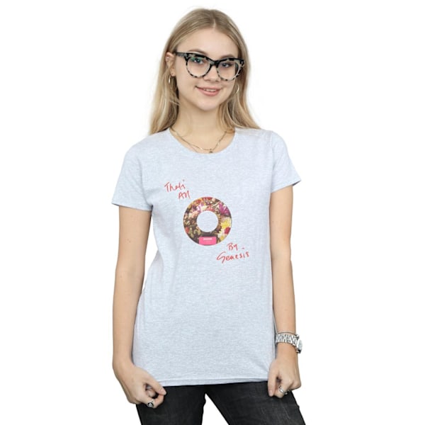 Genesis Womens/Ladies That´s All 45 Bomull T-shirt XL Sports Grå Sports Grey XL