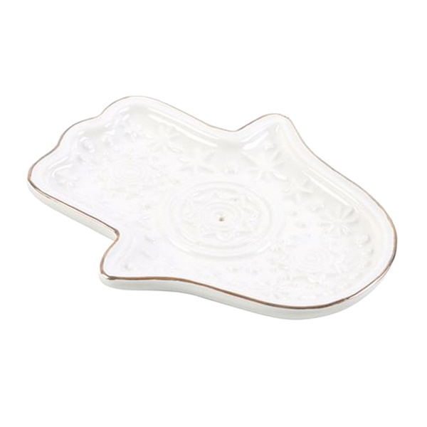 Something Different Hamsa Hand Rökelsehållare One Size Vit White One Size